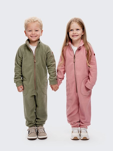 Флисовый комбинезон