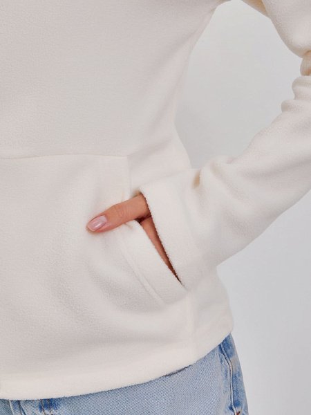 Толстовка приталенная флис