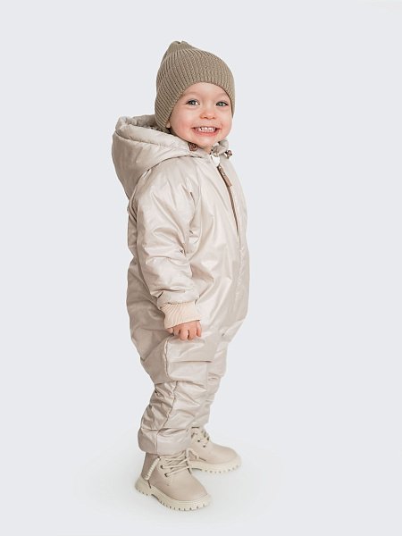 Утепленный комбинезон с манжетами