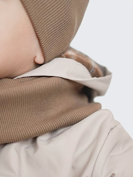 Комплект шапка без отворота и снуд