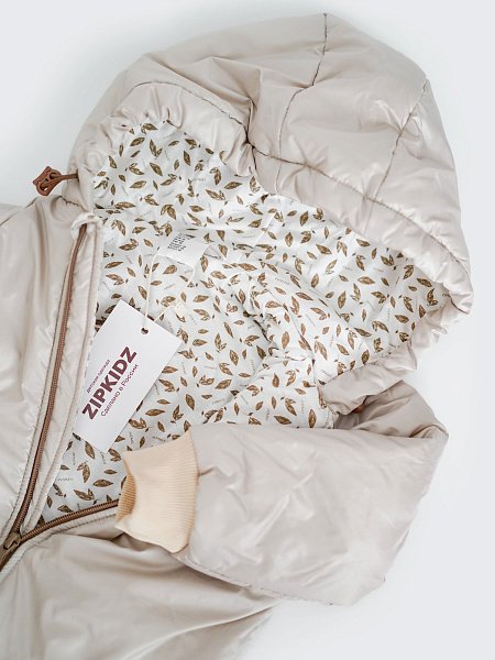 Утепленный комбинезон с манжетами