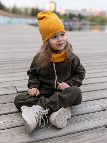 Костюм флисовый двойка с длинной молнией