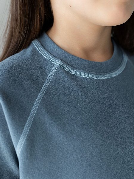 Термо костюм кофта и брюки без начеса для девочек