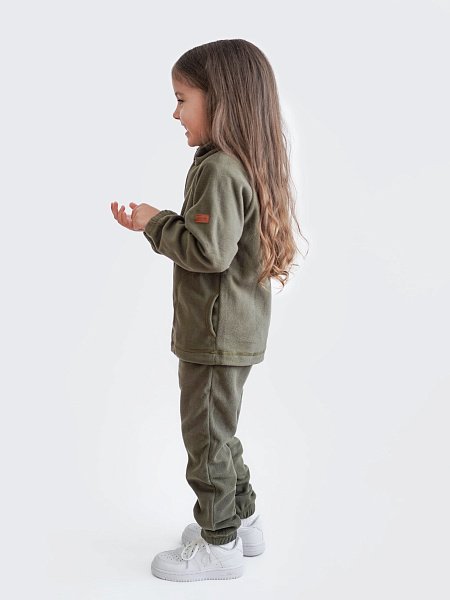 Костюм флисовый двойка с длинной молнией