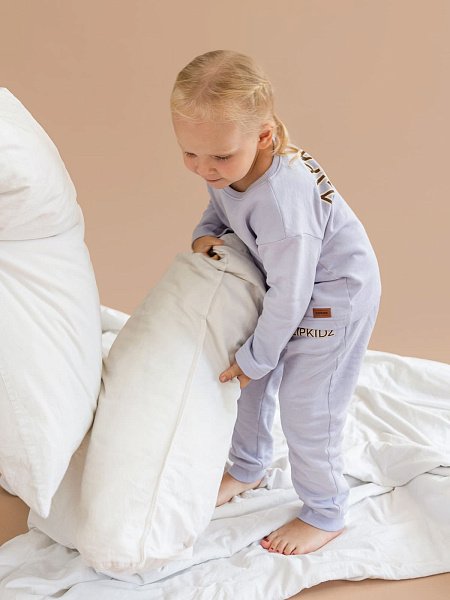 Костюм двойка с принтом (толстовка+брюки)