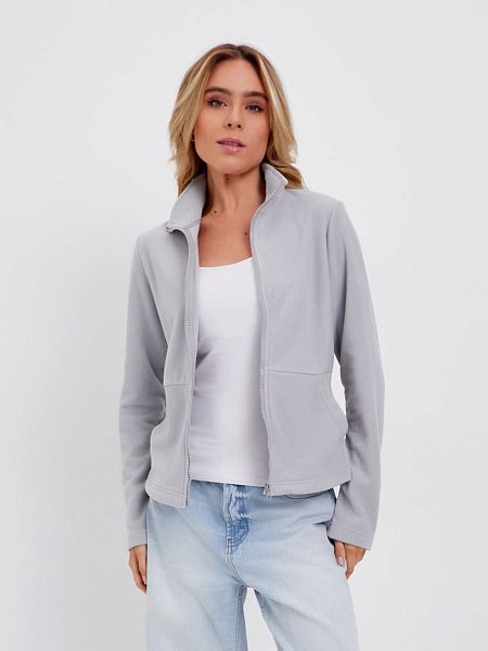 Толстовка приталенная флис